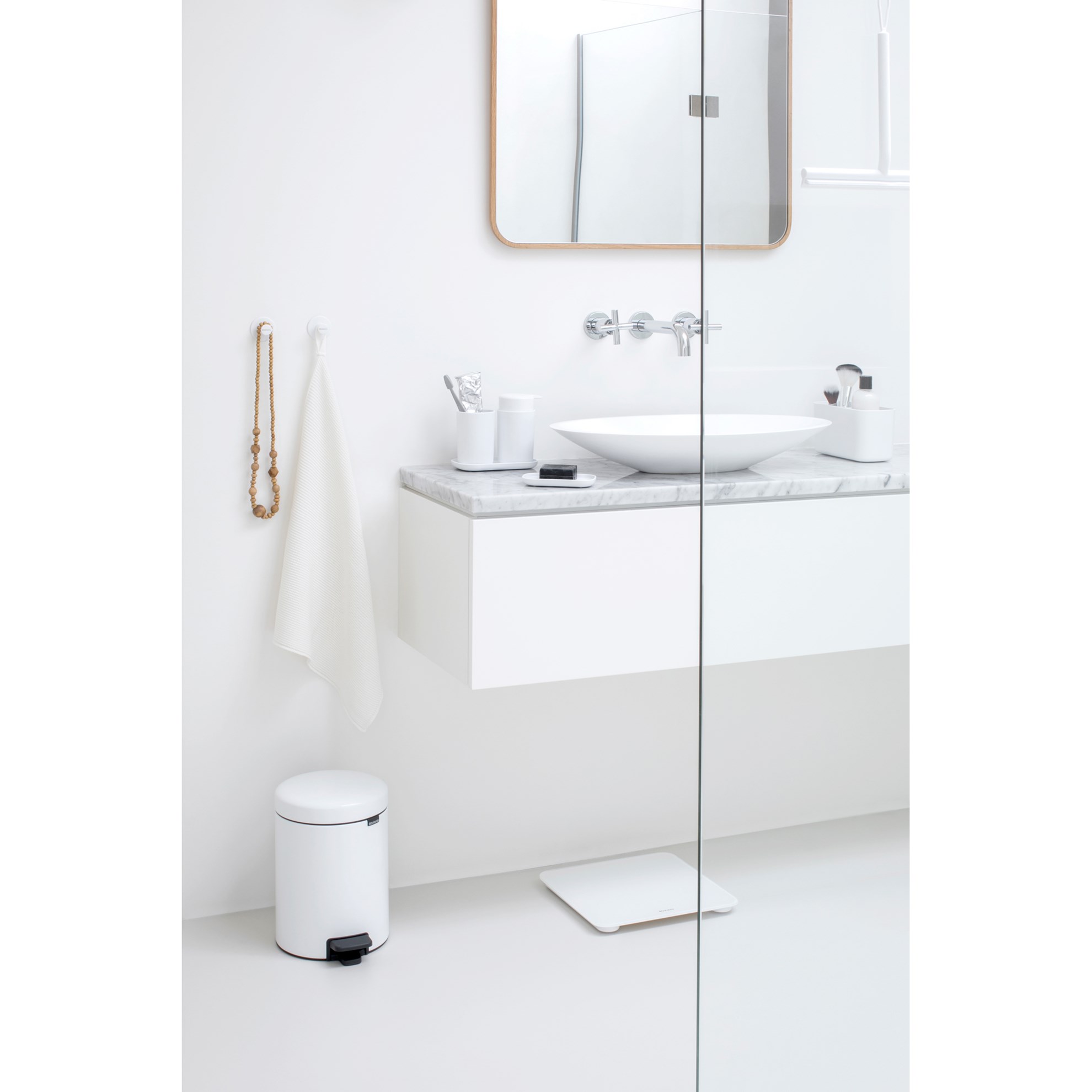 Nástěnné háčky Brabantia RENEW SET/2ks bílé_5