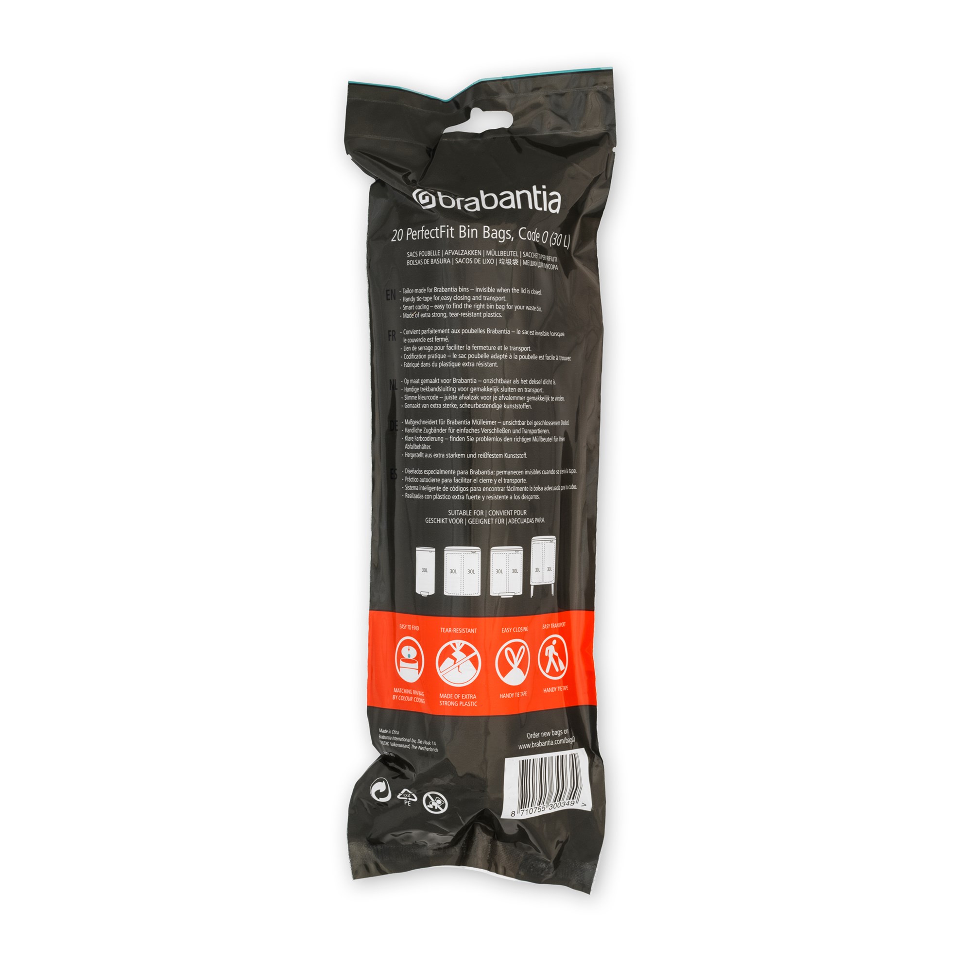 Odpadkové pytle Brabantia PERFECTFIT "O" 30l 20ks/bal_3