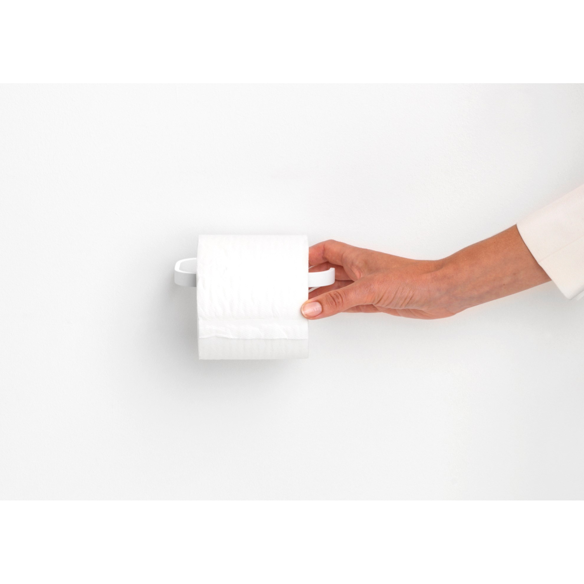 Držák na toaletní papír Brabantia MINDSET D.14cm bílý_4