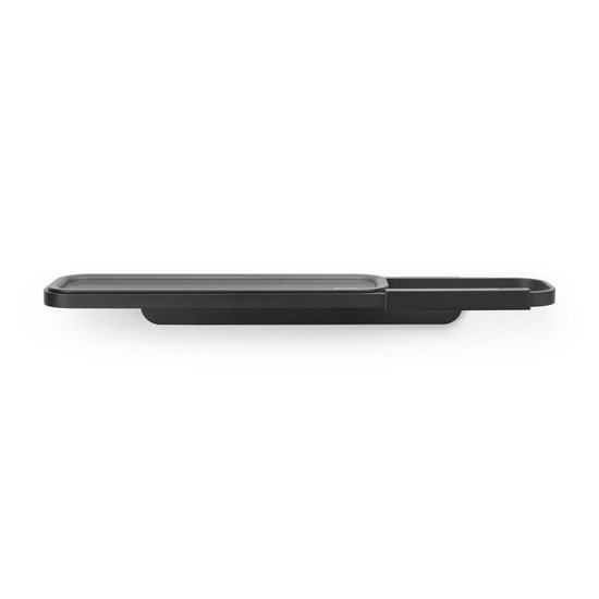 Držák toaletního papíru s poličkou Brabantia MINDSET D.42cm tmavě šedý_7