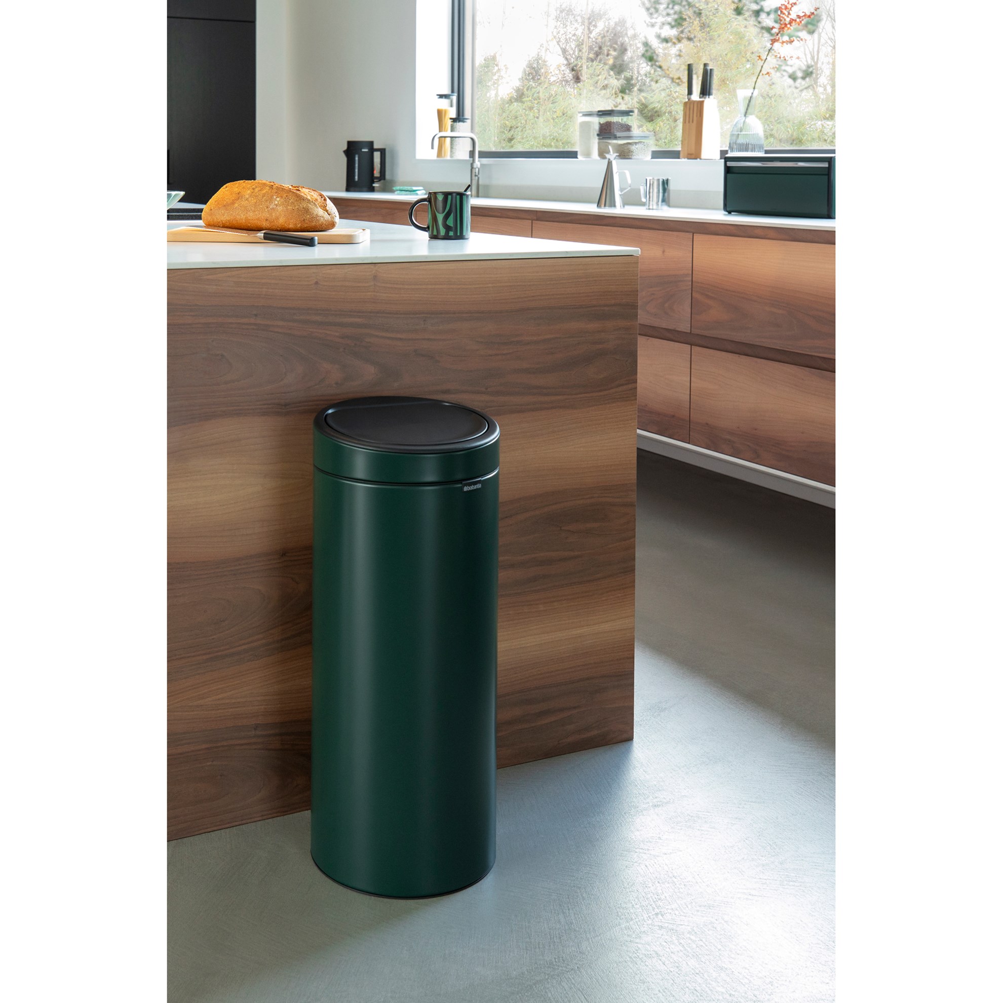 Odpadkový koš Brabantia TOUCH BIN NEW 30l zelený_0
