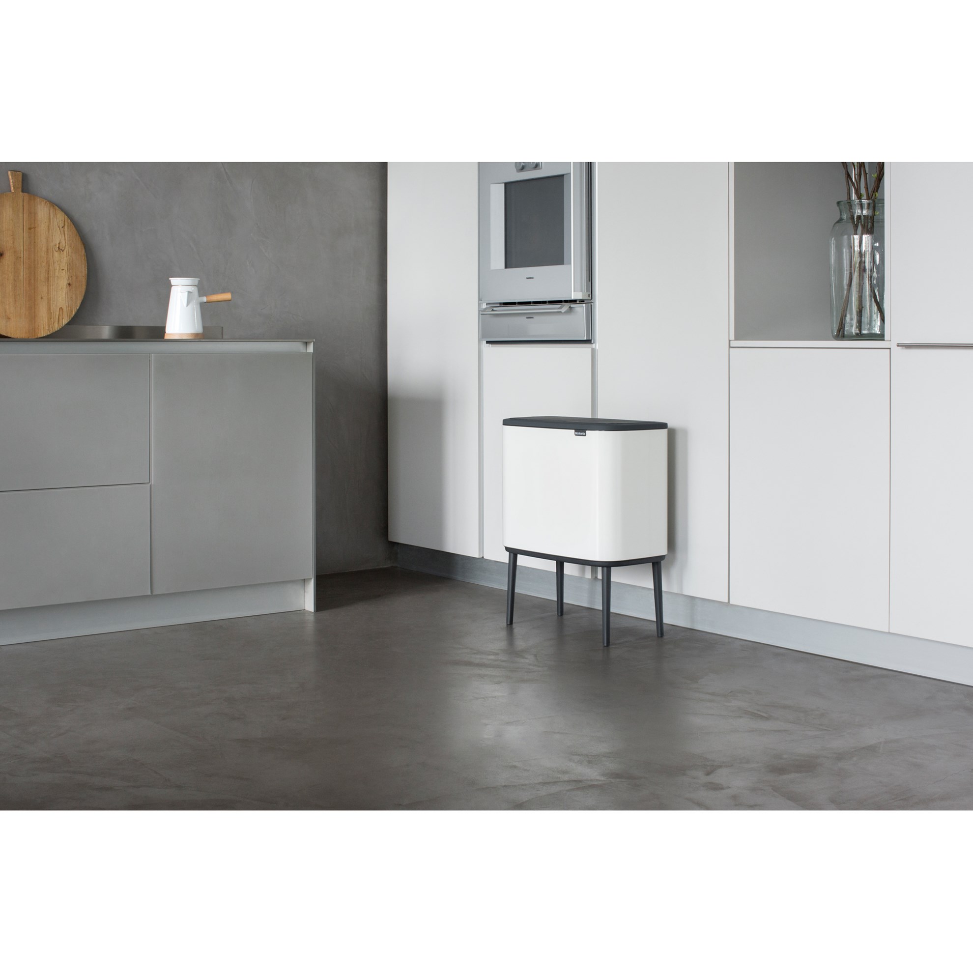 Odpadkový koš Brabantia BO TOUCH 3x11l bílý_1