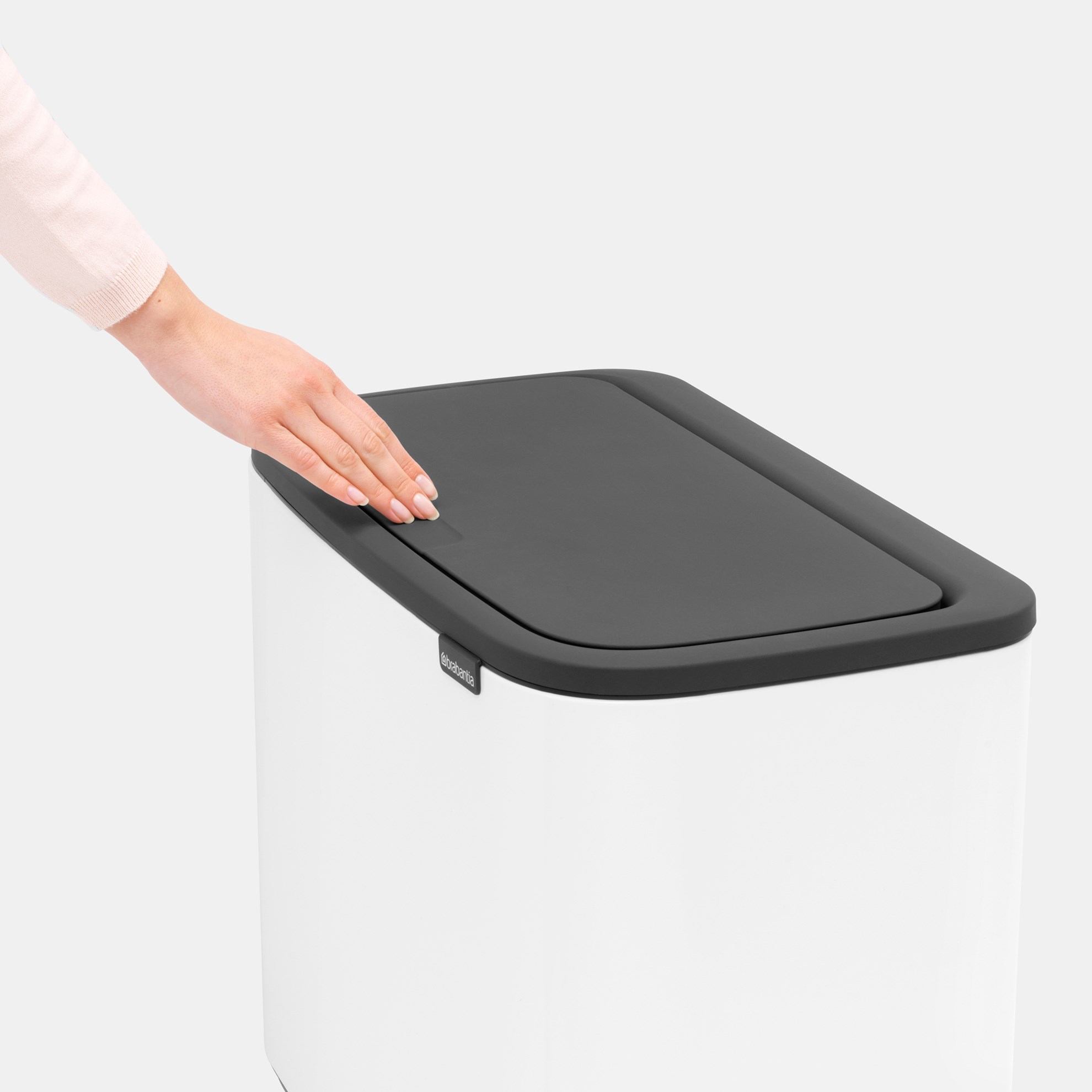 Odpadkový koš Brabantia BO TOUCH 3x11l bílý_2