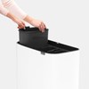 Odpadkový koš Brabantia BO TOUCH 3x11l bílý_9