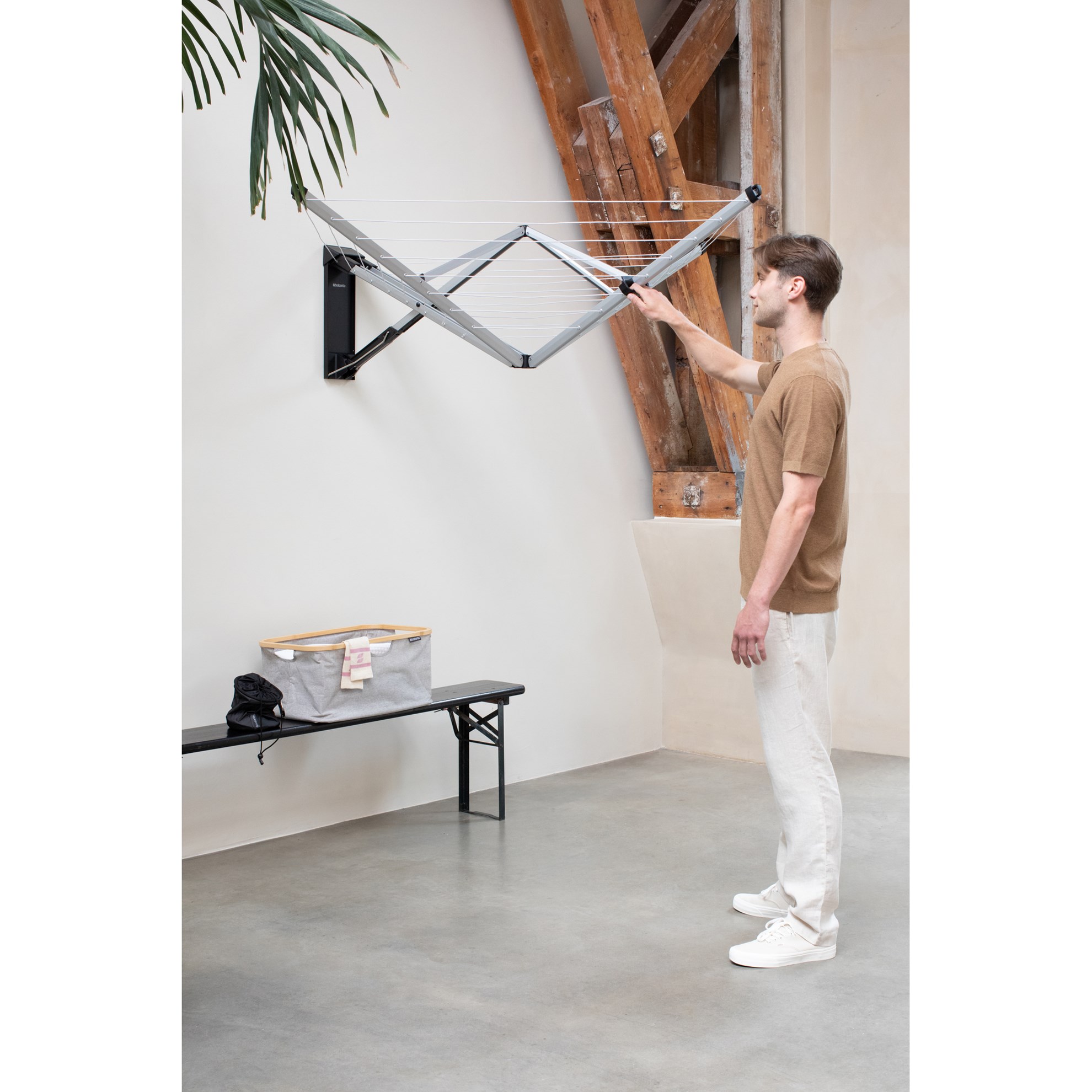 Vak na kolíčky Brabantia PREMIUM V.28cm černý_4