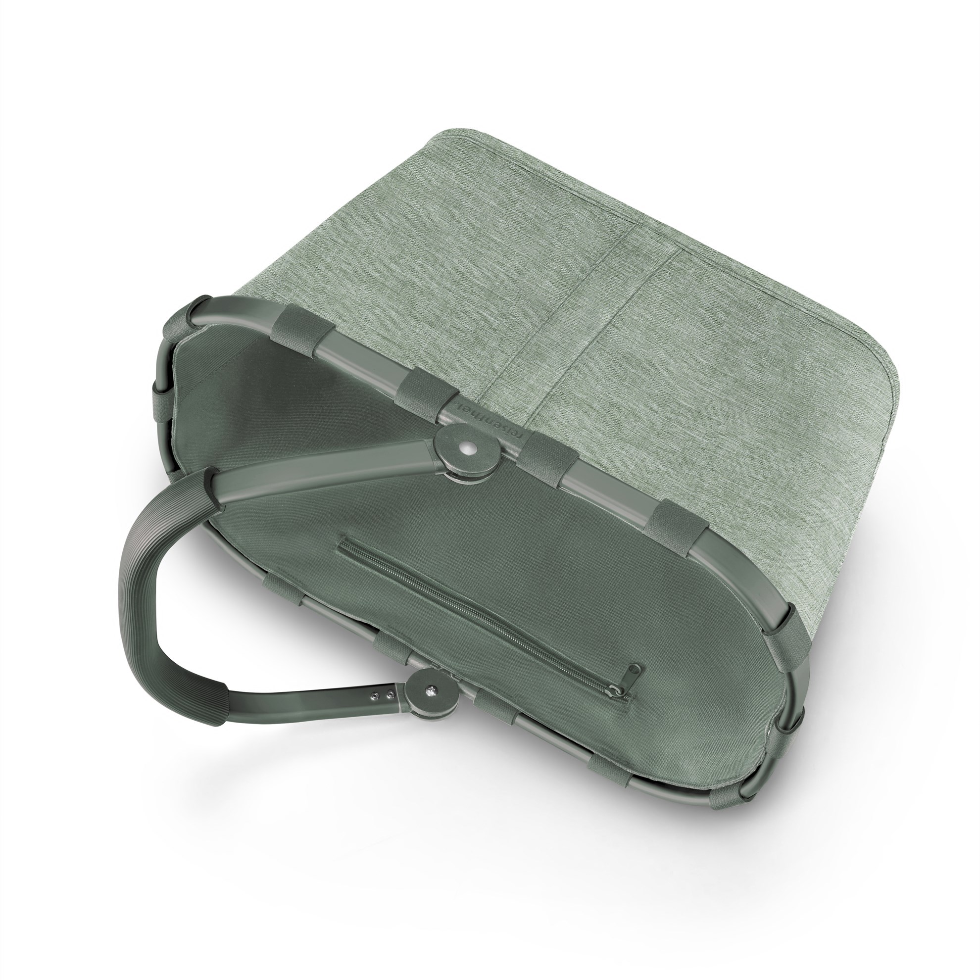 Nákupní košík Carrybag frame twist sage_3