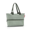 Chytrá taška přes rameno Reisenthel Shopper e1 twist sage_2