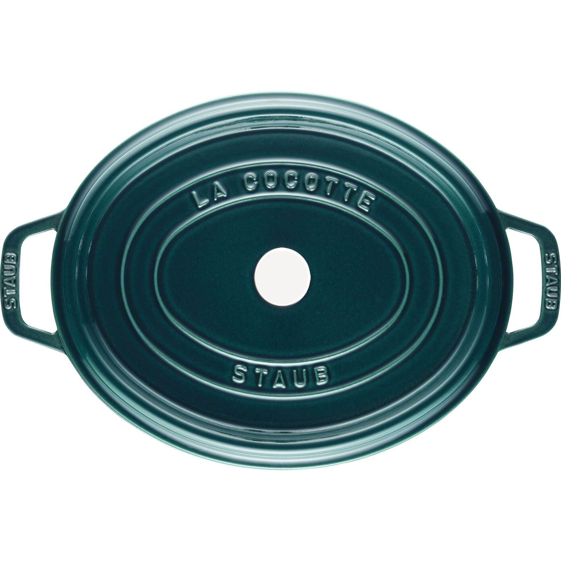 Hrnec STAUB oválný 33 cm tyrkysový 5,5l_0