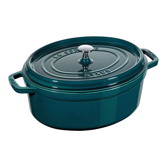 Hrnec STAUB oválný 33 cm tyrkysový 5,5l_6