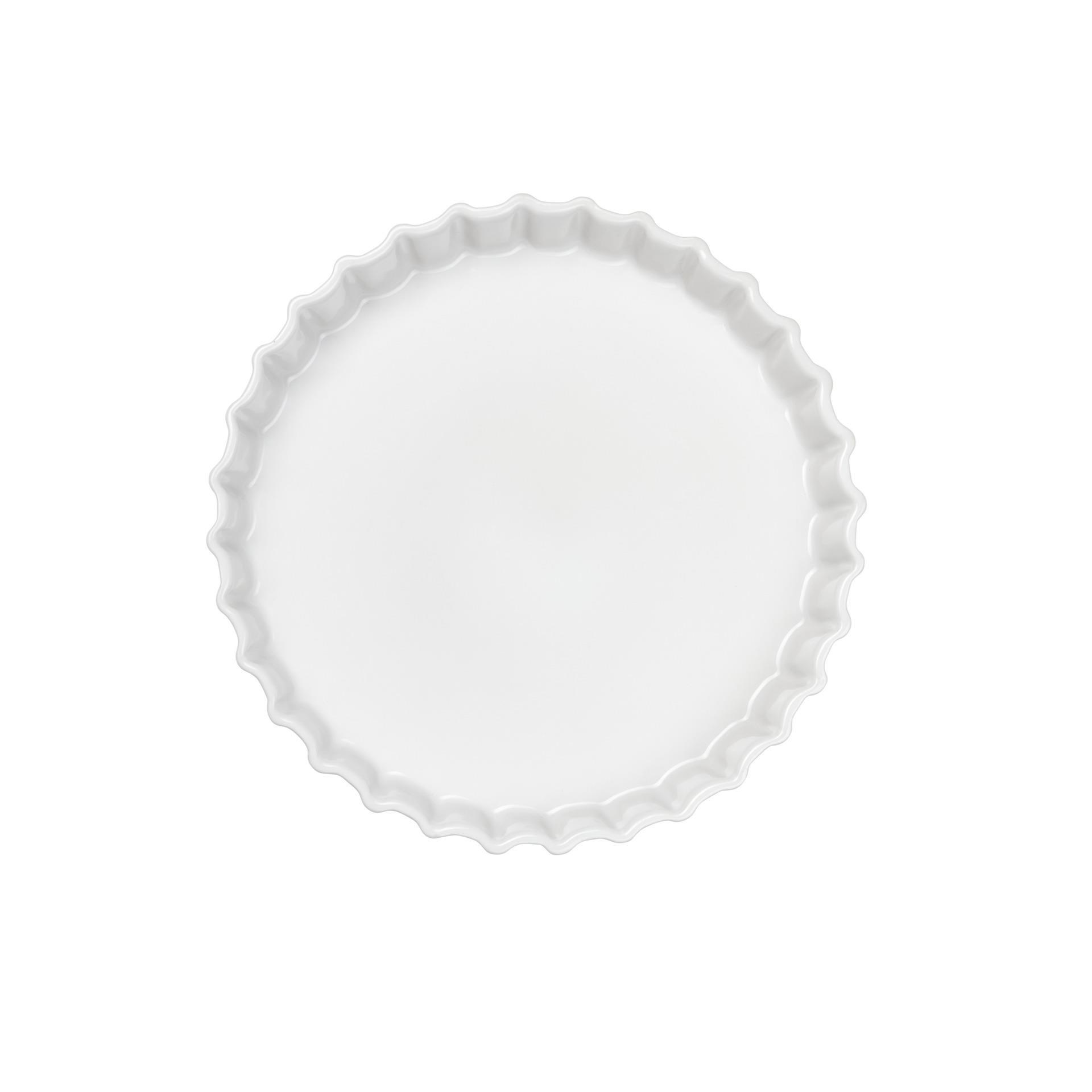 Zapékací forma na koláč GRANDE AL FORNO P.30cm bílá_0