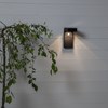 LED solární nástěnné osvětlení VICI se senzorem pohybu V.20cm černé_1