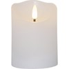 LED svíčka FLAMME V.10cm bílá_1