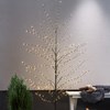 LED dekorační stromek REEDY 480xLED V.180cm černý_0