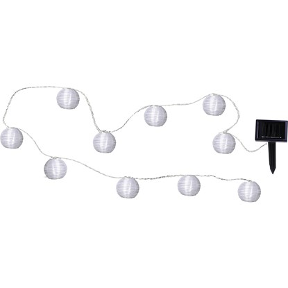 Led solární řetěz FESTIVAL 10x LED D.2,7m bílý_1