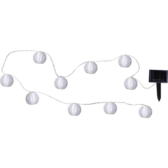 Led solární řetěz FESTIVAL 10x LED D.2,7m bílý_1