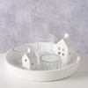 Vánoční svícen s dekorací HYGGELIG P.21cm_0