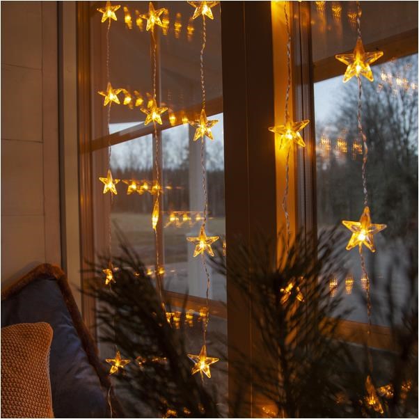LED dekorační osvětlení do okna  30xLED D.90cm čiré_0