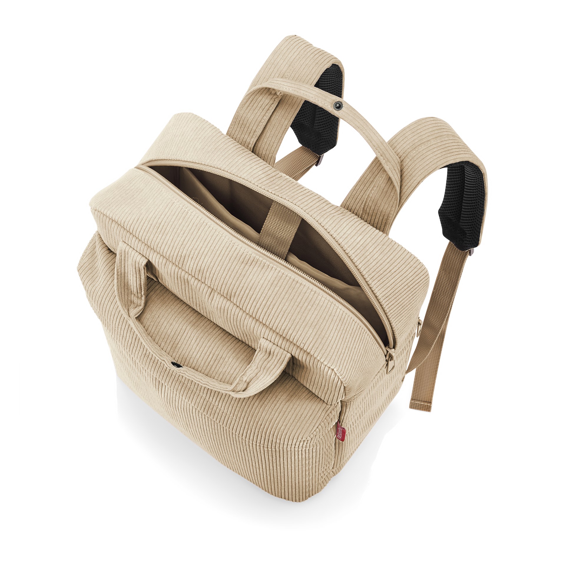 Batoh Allday Backpack M cord sand_0