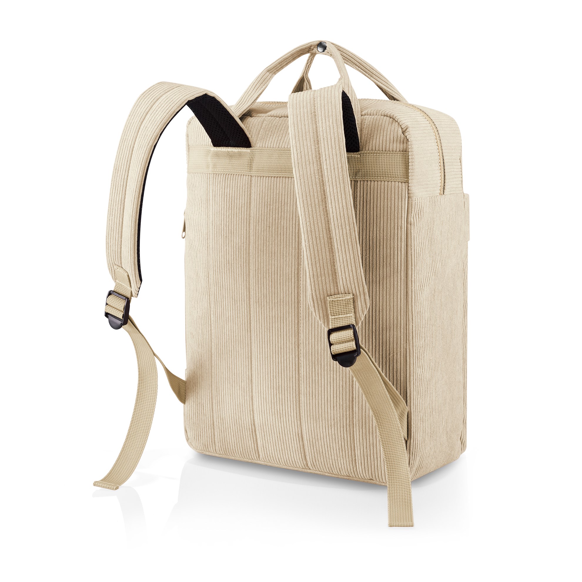 Batoh Allday Backpack M cord sand_1
