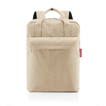 Batoh Allday Backpack M cord sand_2