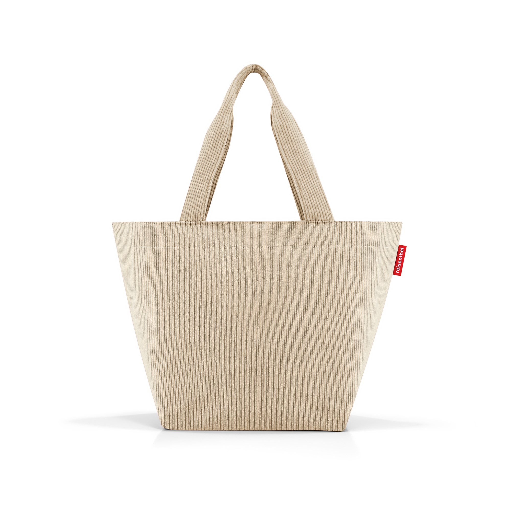 Taška přes rameno Shopper M cord sand_1