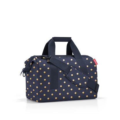 Cestovní taška Allrounder M metallic dots blue_2