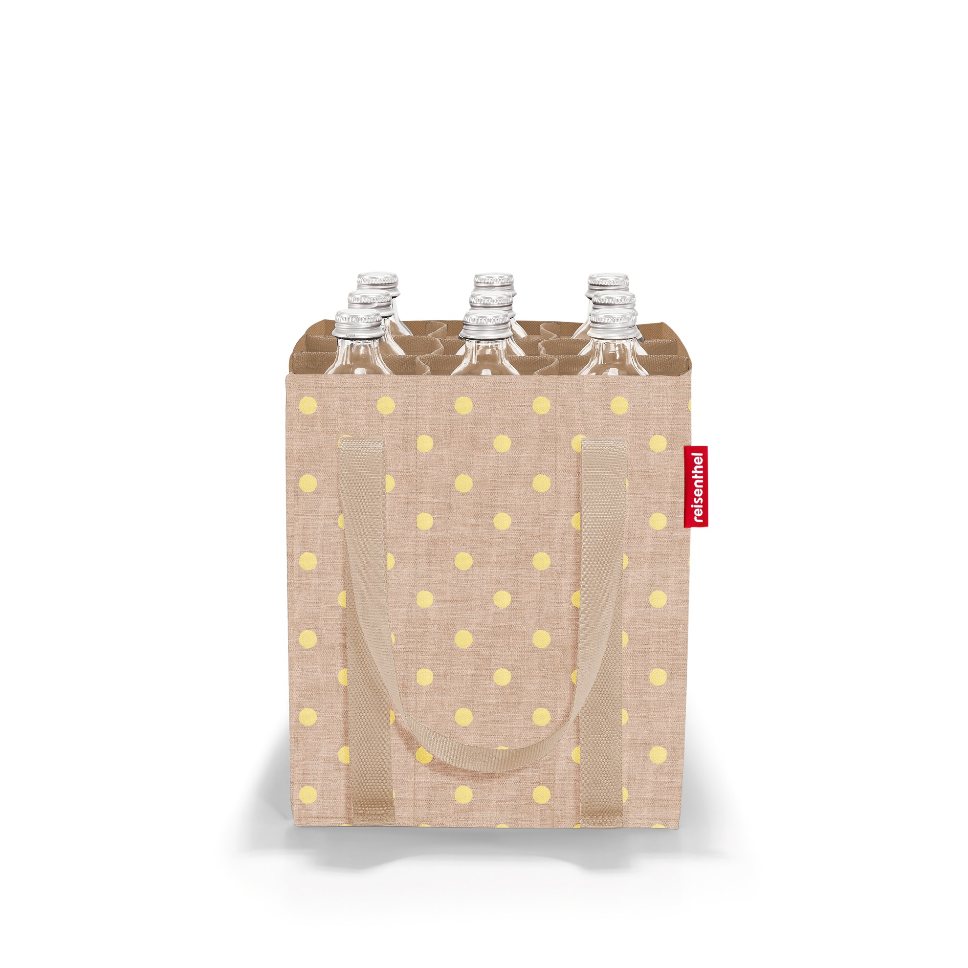 Taška na lahve Bottlebag metallic dots coffee_0