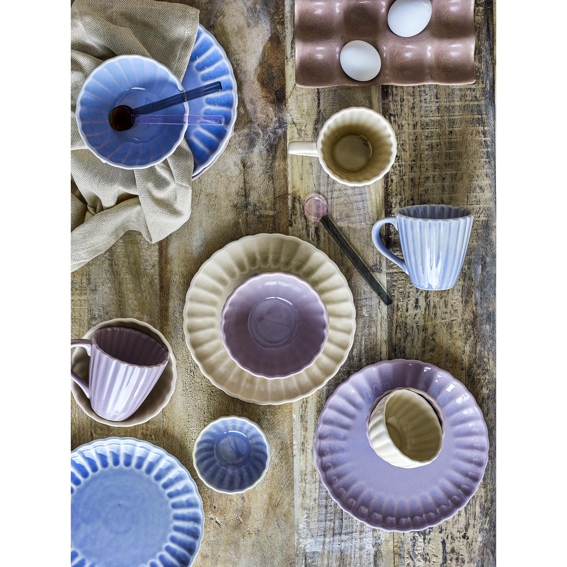 Dezertní talíř LATINA P.20 cm krémový_4