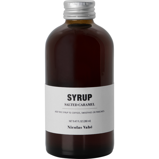 Sirup do kávy s příchutí slaný karamel Nicolas Vahé 280ml_2