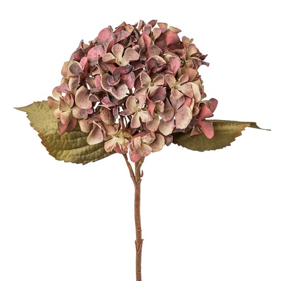 Umělá větvička hortenzie 46 cm, fialková_0