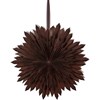Papierstern "Ice"braun, ca. 50 cm, mit Band 3-lagig, ohne Leuchtmittel_1