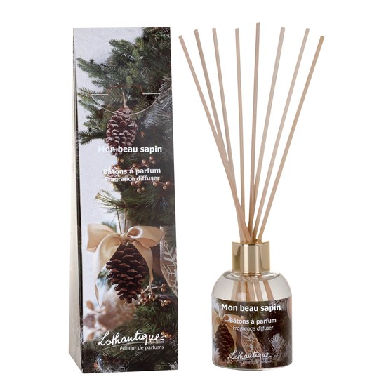 Vonný difuzér s dřívky Lothantique MON BEAU SAPIN 100 ml_0