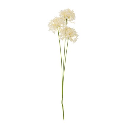 Umělá květina ALLIUM V.63,5cm bílá_2