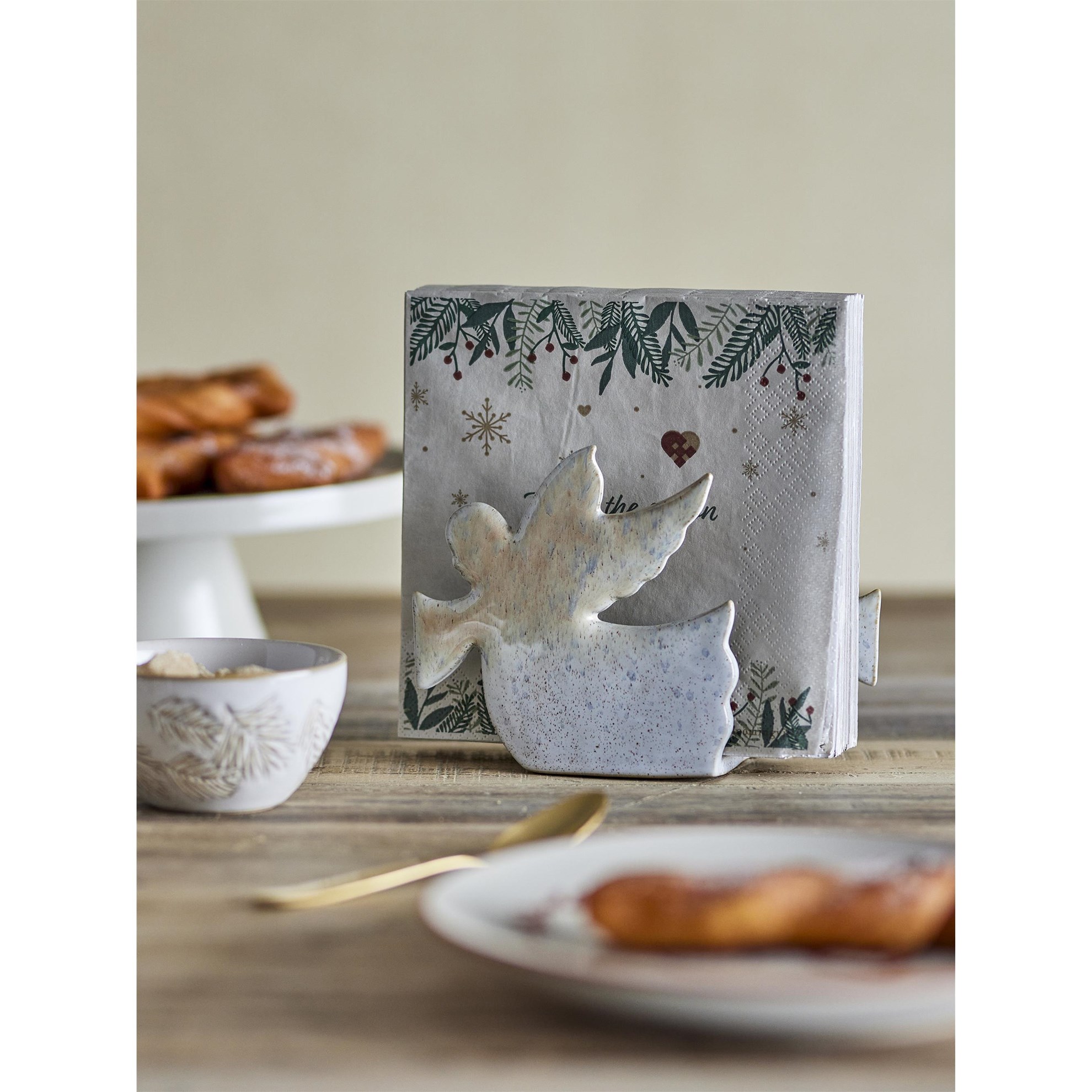 Držák na papírové ubrousky CHERUB 12x16cm přírodní_2
