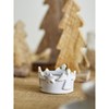 Svícen na čajovou svíčku STARRY V.5cm bílý_3
