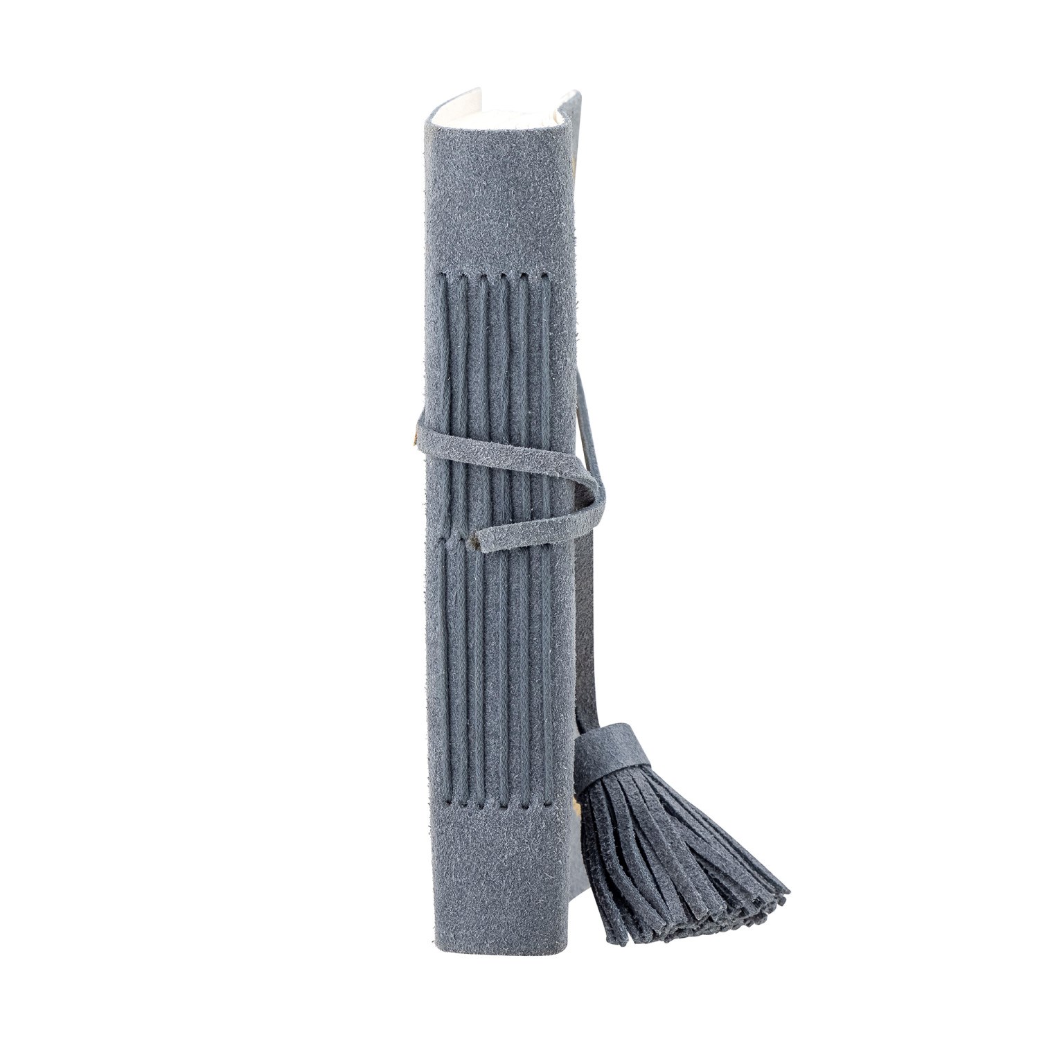 Semišový poznámkový blok Gamze, modrý_1