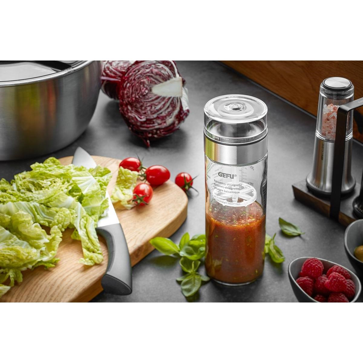 Skleněný shaker na dressing Gefu MIX 350ml_0