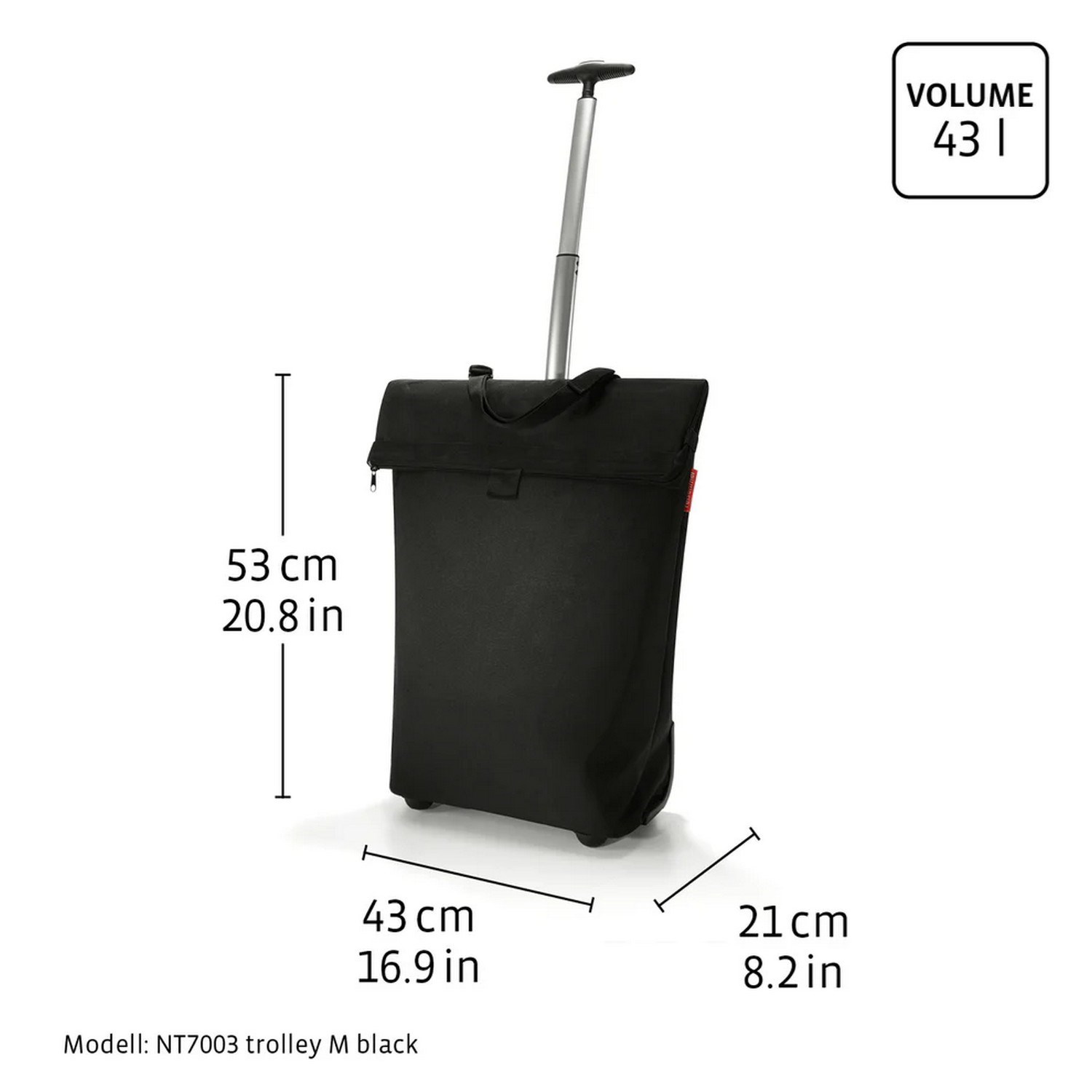 Taška na kolečkách Reisenthel Trolley M frame leo macchiato_2