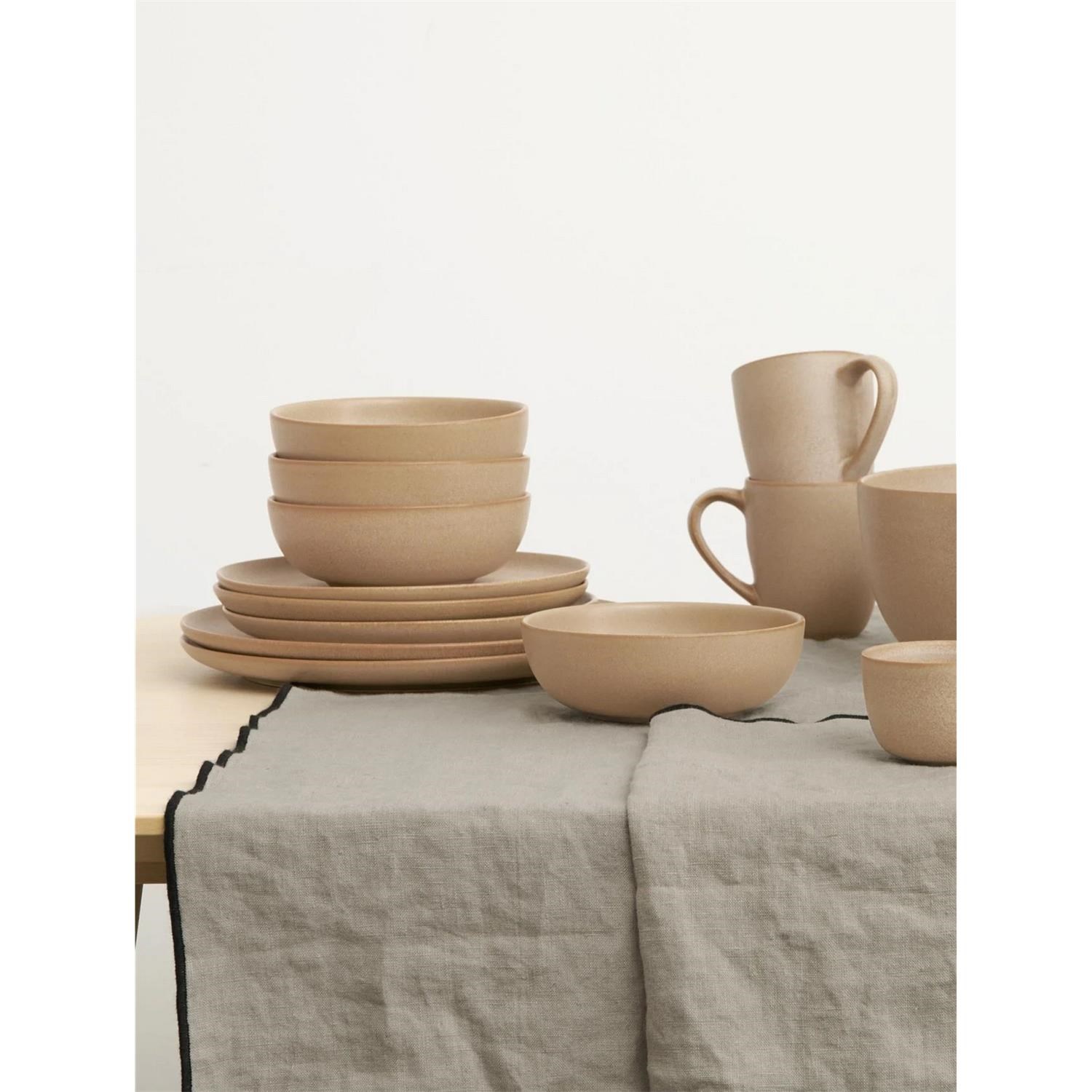 Talíř na polévku Asa SAISONS ALMOND P.21cm sv.hnědý_1