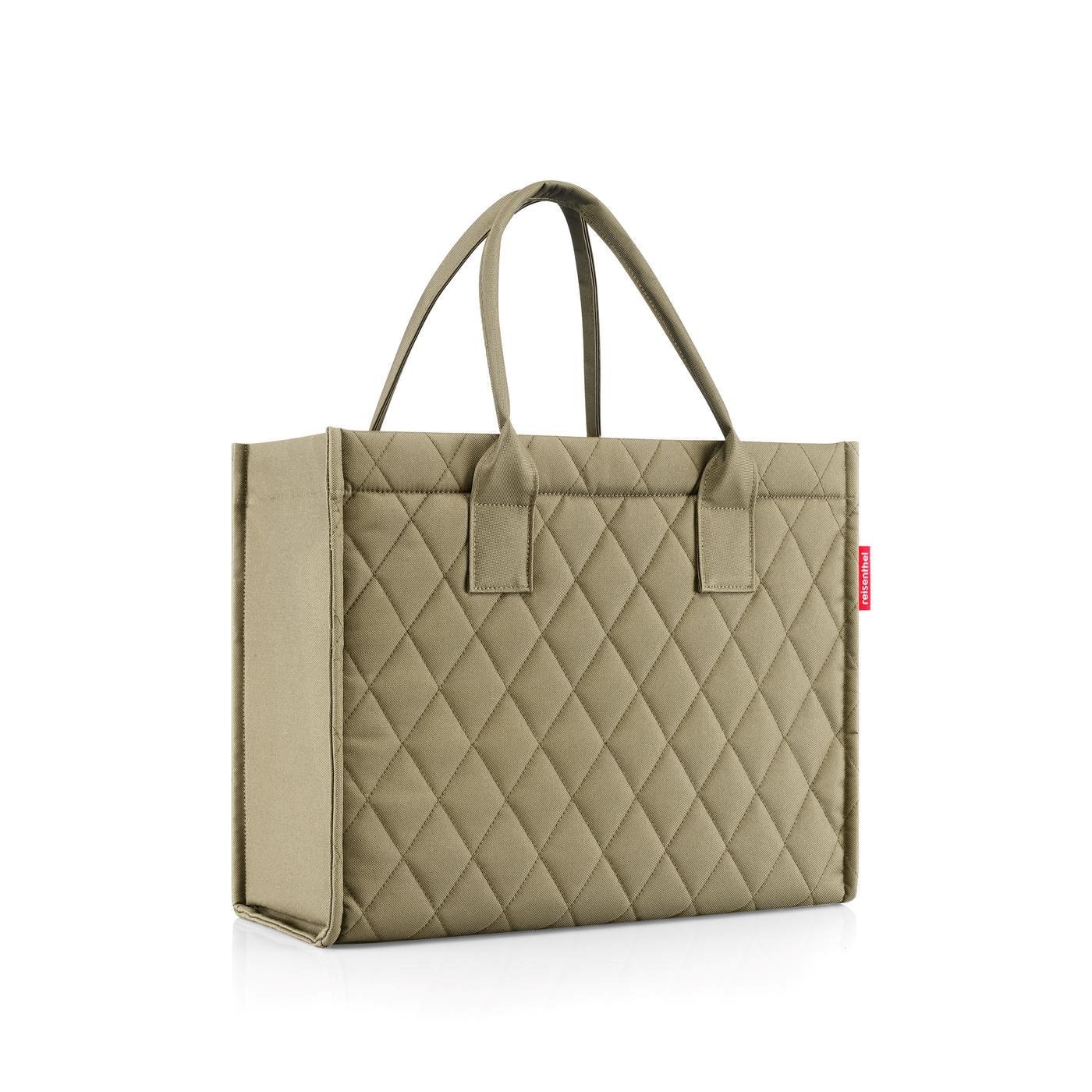 Taška přes rameno Reisenthel Daily Shopper rhombus olive_0