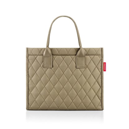 Taška přes rameno Reisenthel Daily Shopper rhombus olive_1