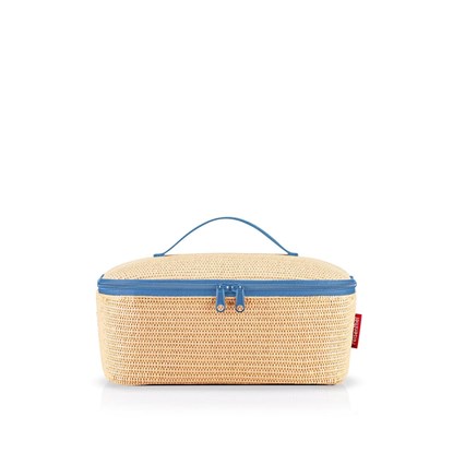Termobox Reisenthel Coolerbag M pocket raffia blue_0