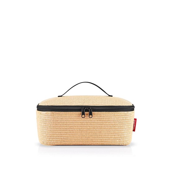 Termobox Reisenthel Coolerbag M pocket raffia black_0