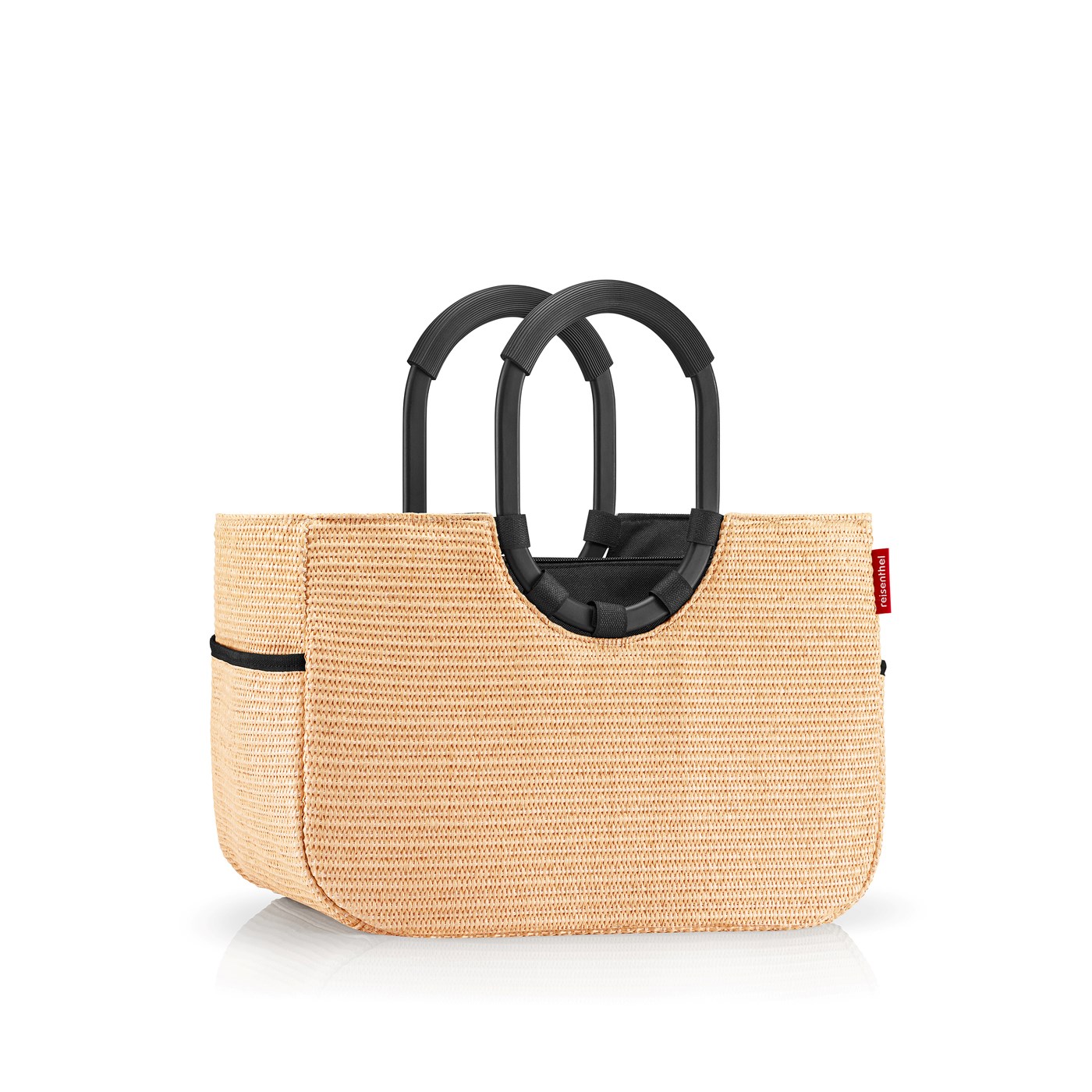 Módní taška Reisenthel Loopshopper M frame raffia black_0