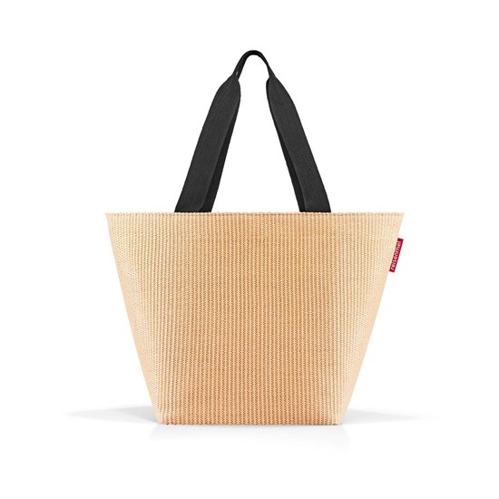 Taška přes rameno Reisenthel Shopper M raffia black_0