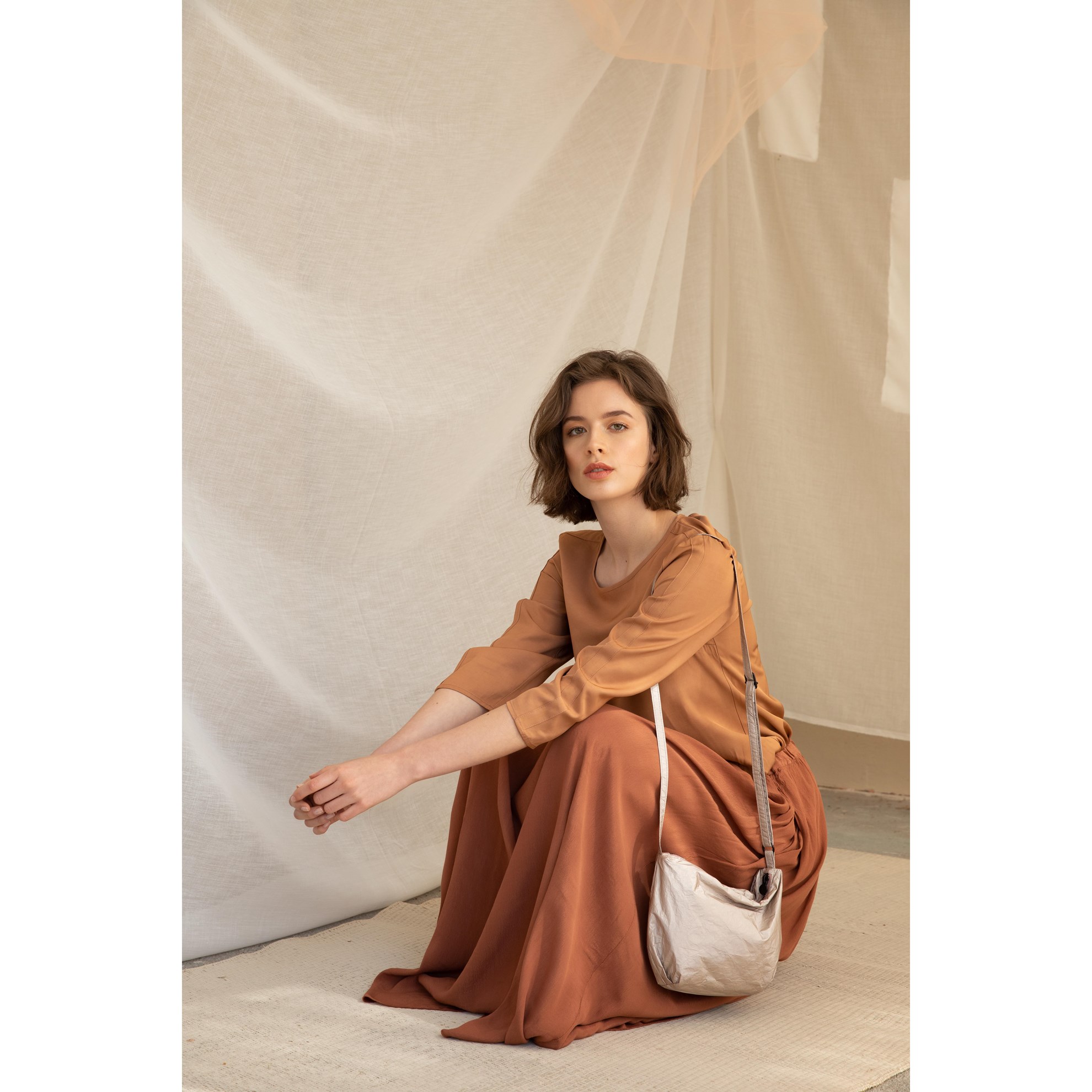 Kabelka Tinne + Mia CROSS BODY dusty gold_2