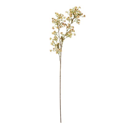 Umělá květina VOSKOVKA V.91cm bílá_4