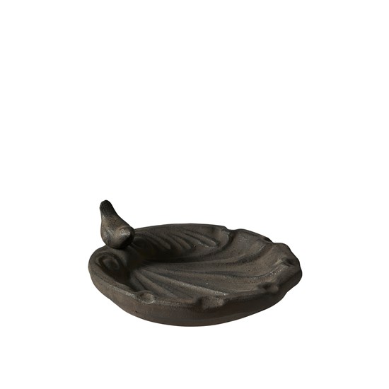 Dekorační pítko s ptáčkem TALIA P.33cm tm.hnědé_0