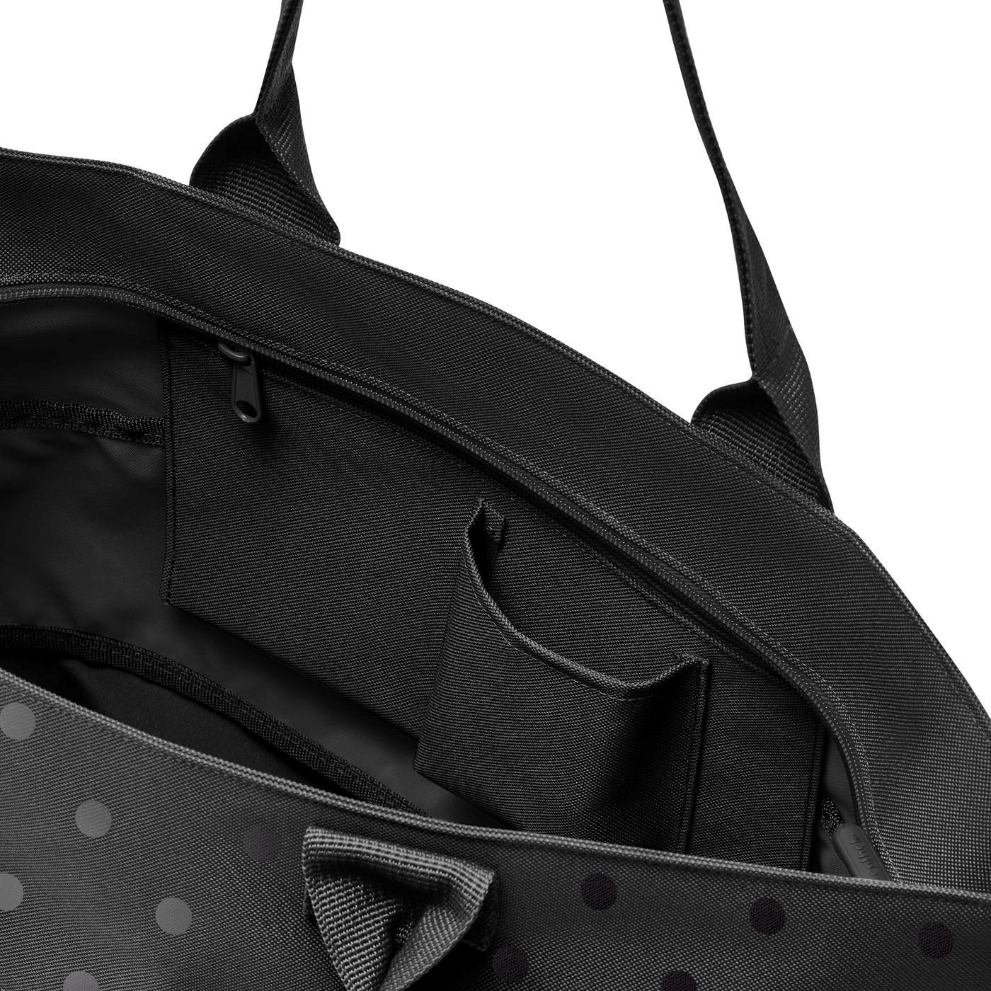Chytrá taška přes rameno Reisenthel Shopper e1 glossy dots black_0
