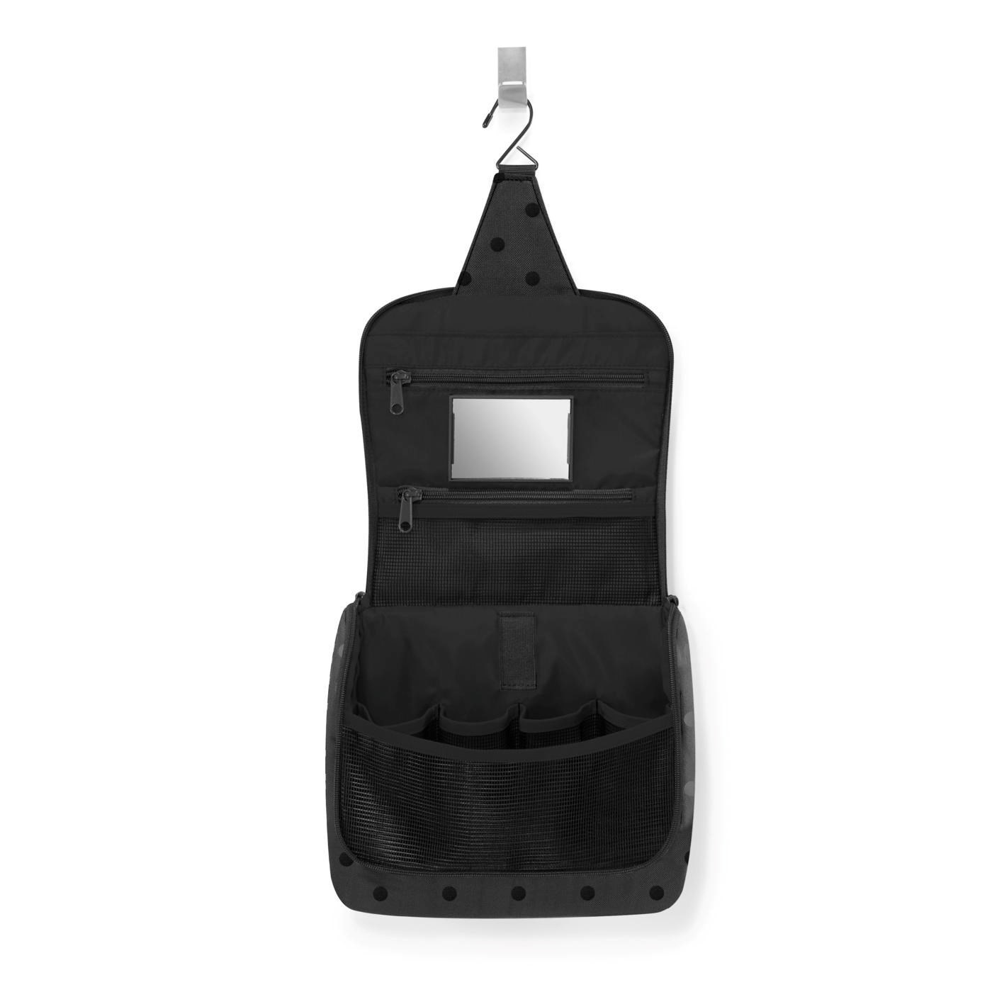 Toaletní taška Reisenthel Toiletbag glossy dots black_0